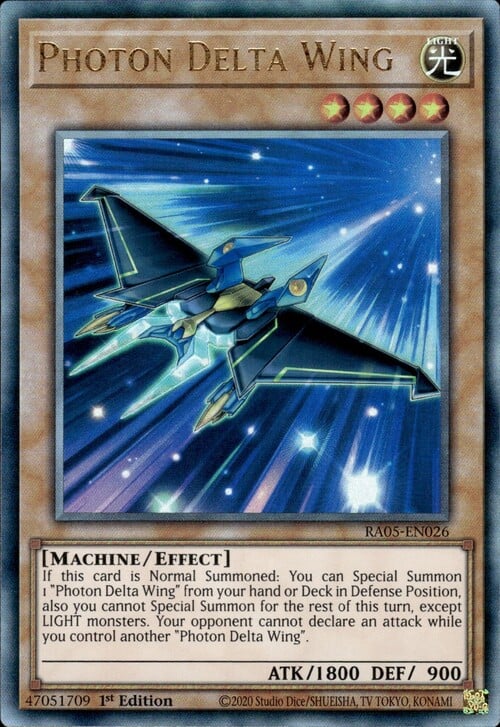 Photon Delta Wing Card Front