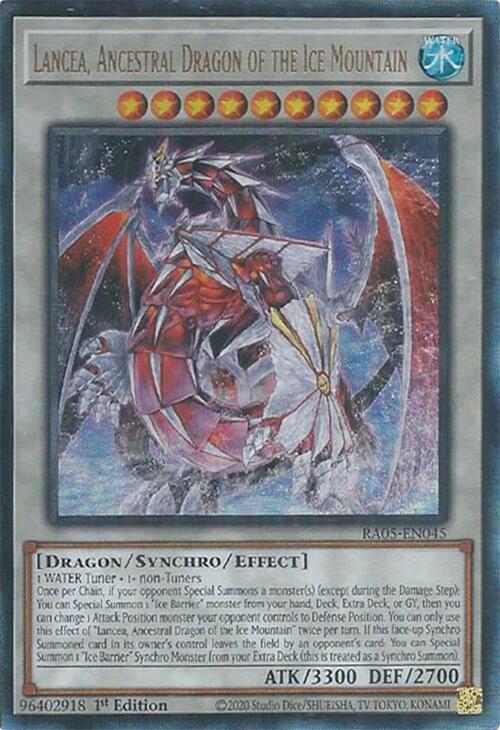 Lancea, Dragón Ancestral de la Montaña de Hielo Frente
