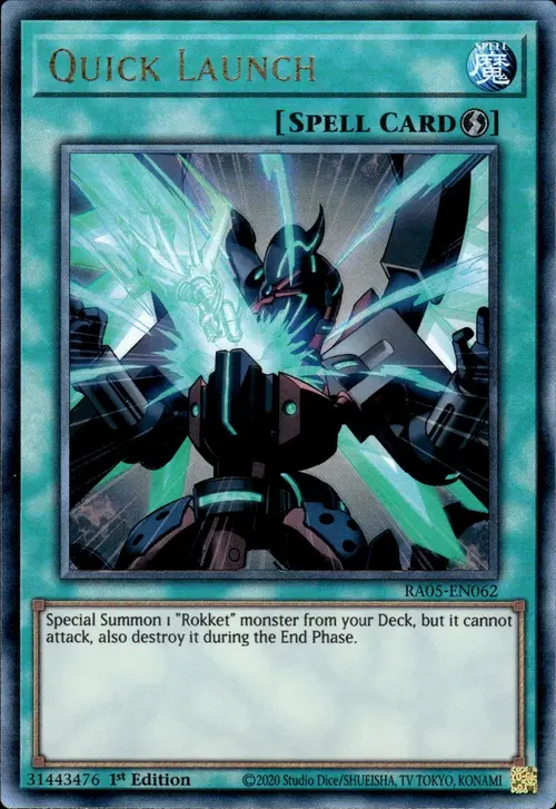 Quick Launch Card Front