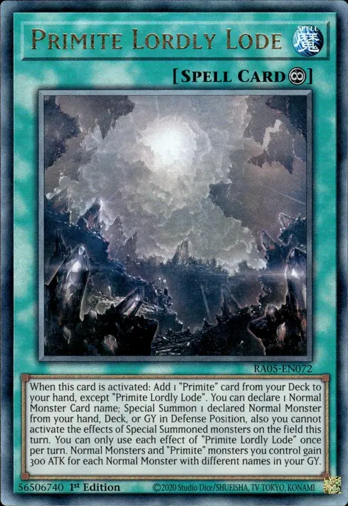 Filón Noble de Primitio Frente