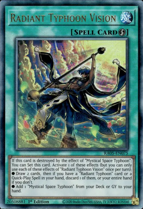 Radiant Typhoon Vision Card Front