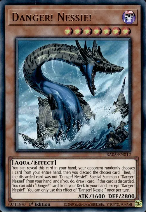 Pericolo! Nessie! Card Front