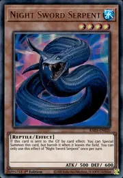Night Sword Serpent · Ultra Rare 020ur
