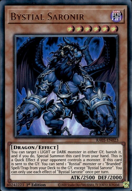 Bystial Saronir Card Front