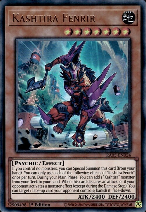 Kashtira Fenrir Card Front