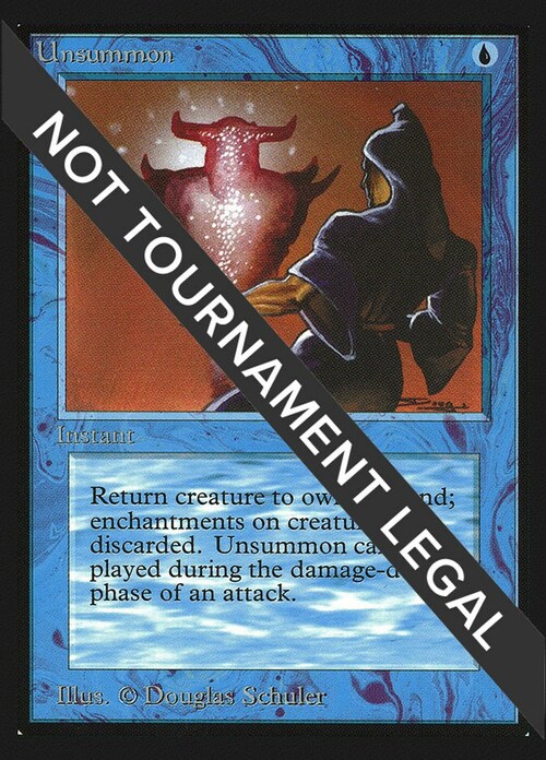 Unsummon Card Front