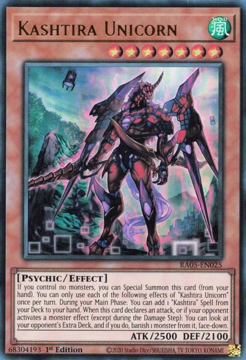 Kashtira Unicornio Frente