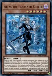 Arias the Labrynth Butler · Ultra Rare 028ur