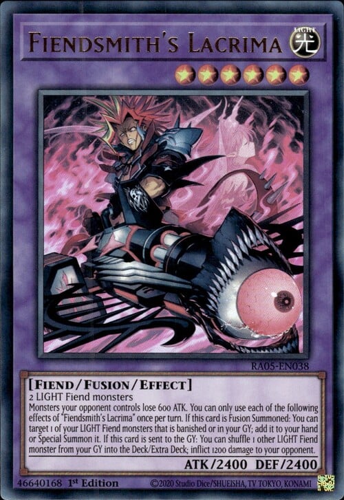 Fiendsmith's Lacrima Card Front
