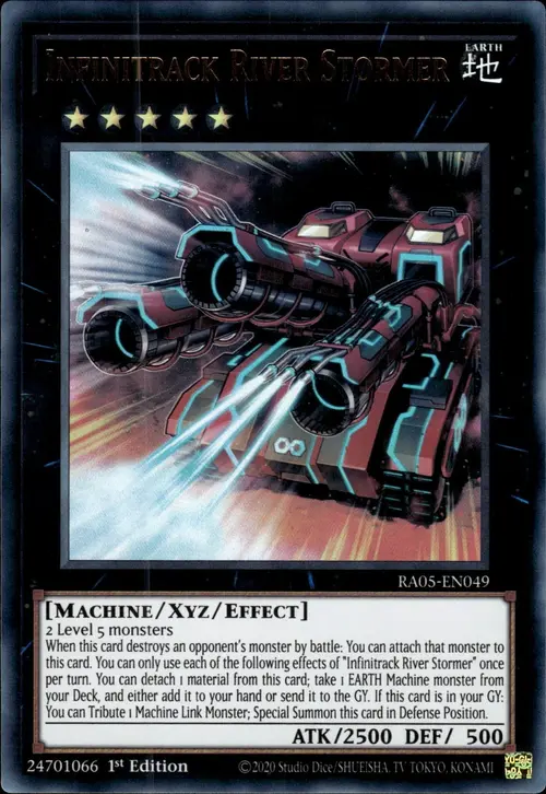 Infinitrack Azud de Tormentas Frente