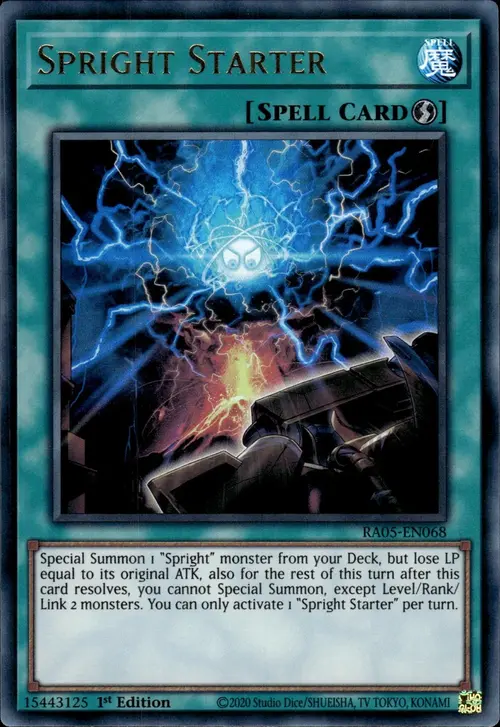 Spright Starter Card Front