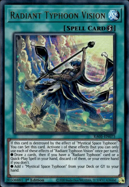 Radiant Typhoon Vision Card Front