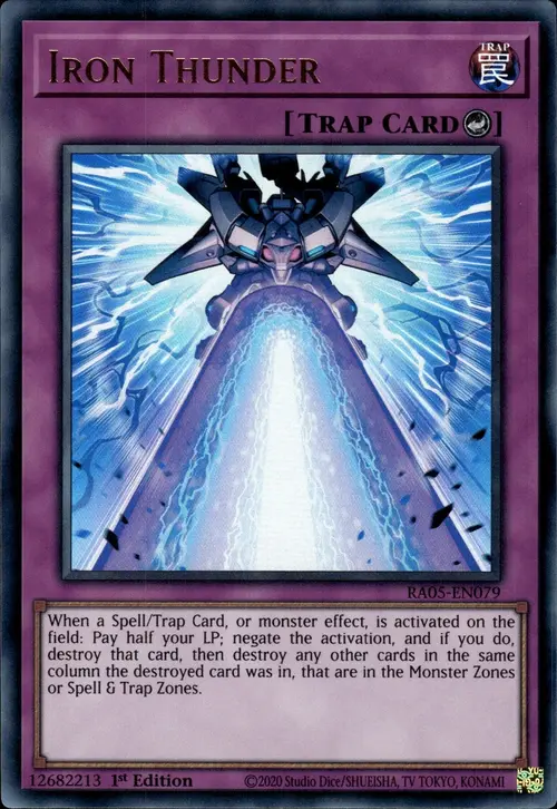 Trueno de Hierro Frente