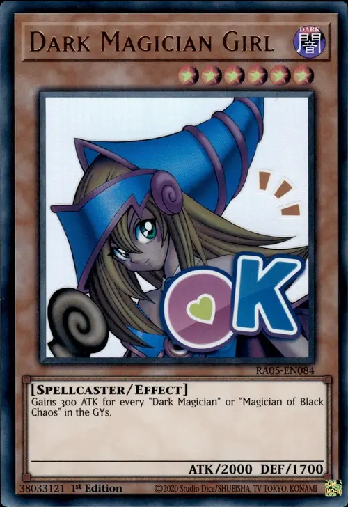 Dark Magician Girl Card Front