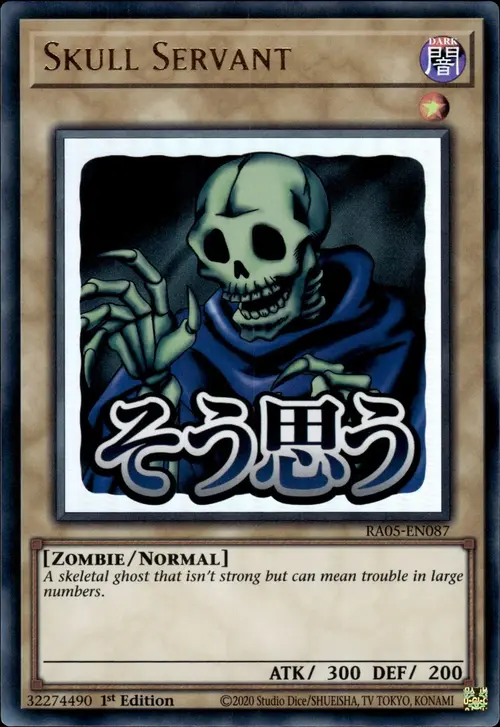 Sirviente de la Calavera Frente