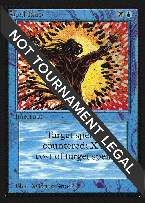 Spell Blast Card Front