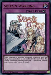 Solemn Warning · Ultra Rare 126ur