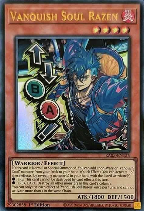 Vanquish Soul Razen Card Front