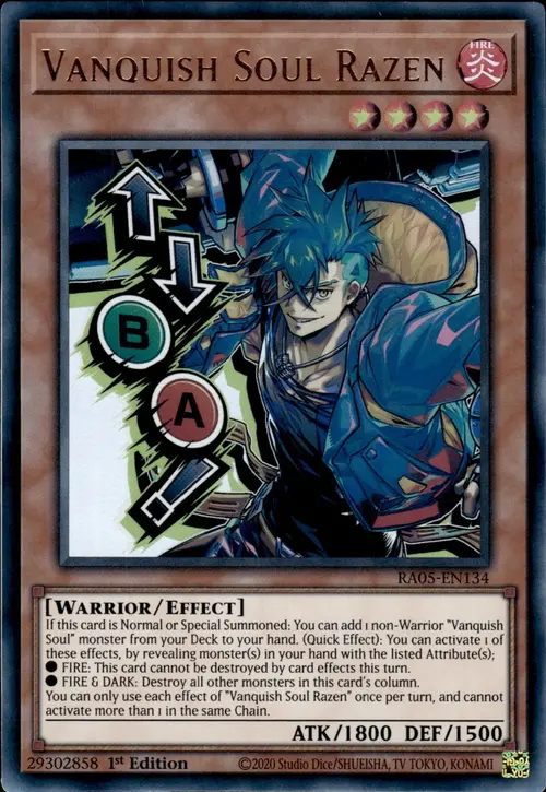 Sgomina Anima Razen Card Front