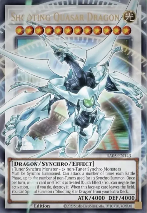 Dragón del Quásar Fugaz Frente