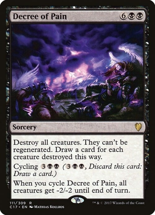 Decree of Pain Card Front