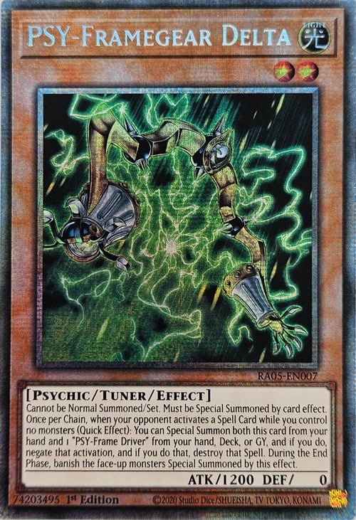 PSY-Framegear Delta Frente