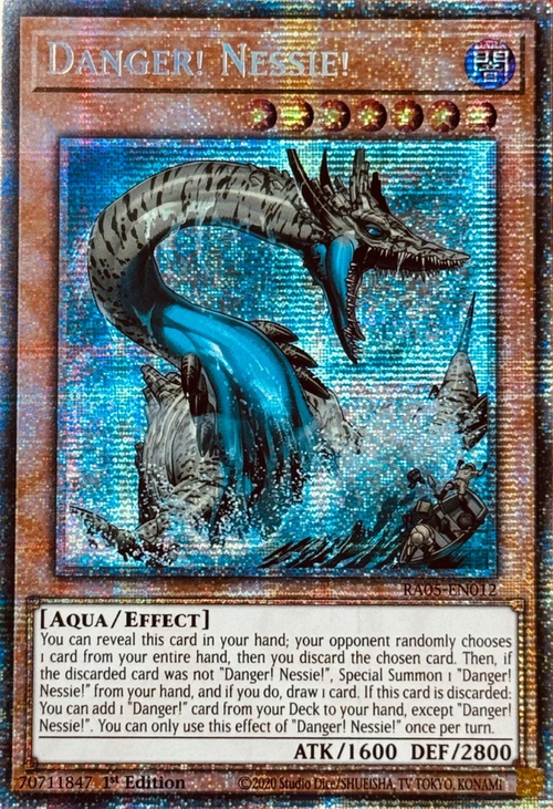 ¡Peligro! ¡Nessie! Frente