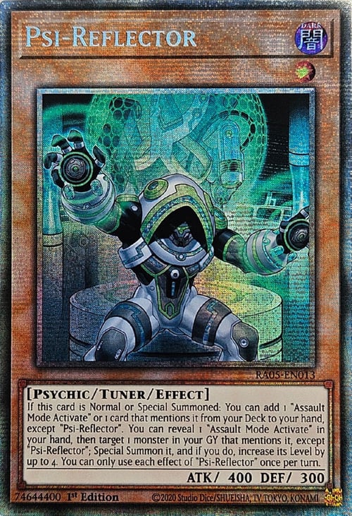 Psi-Riflettore Card Front