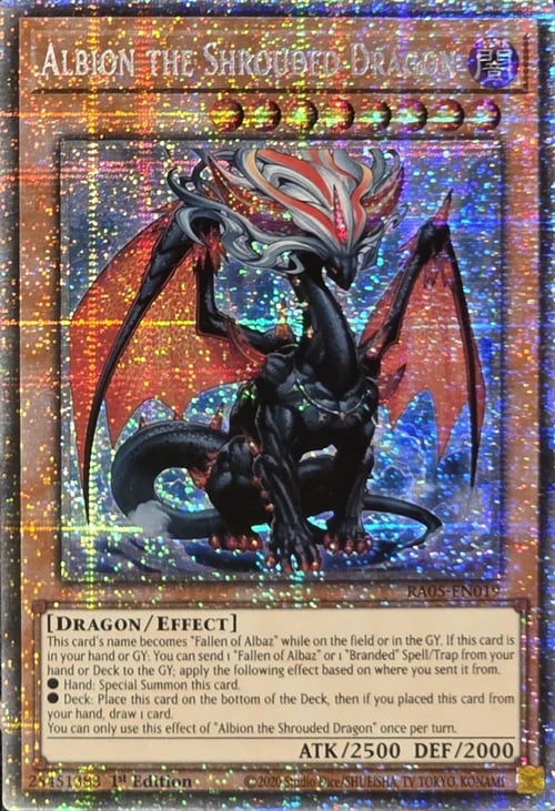 Albion el Dragón Velado Frente