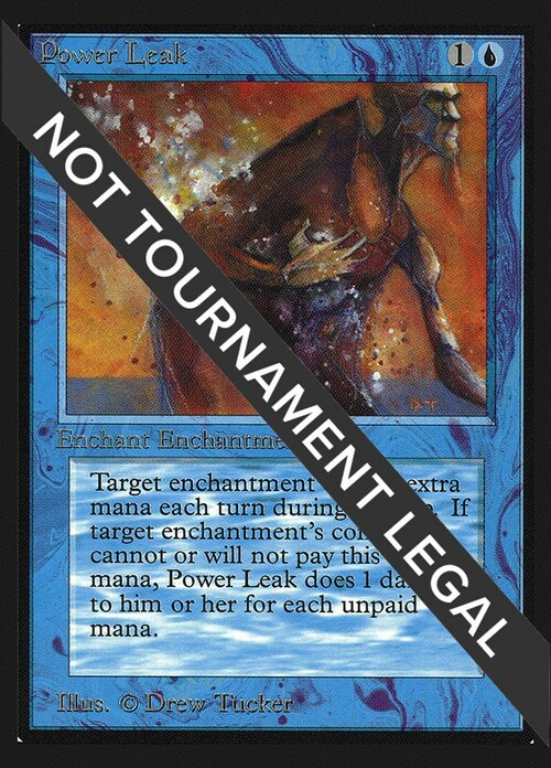 Power Leak Card Front