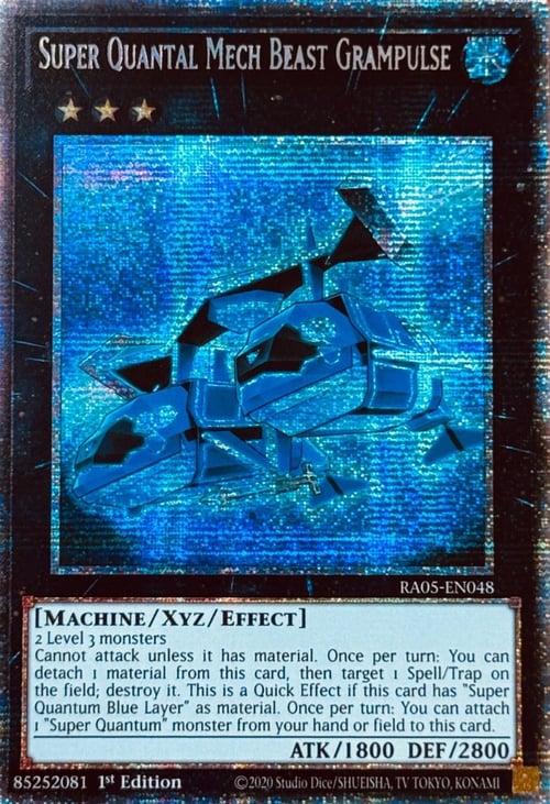 Super Quantal Mech Beast Grampulse Card Front