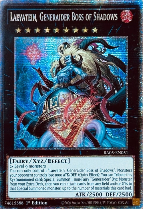 Laevatein, Generaider Boss of Shadows Card Front