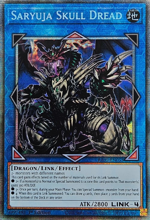 Saryuja Skull Dread Card Front