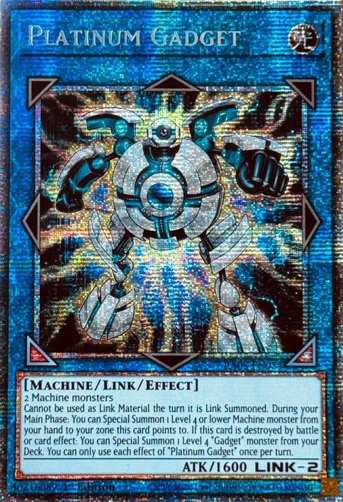 Platinum Gadget Card Front