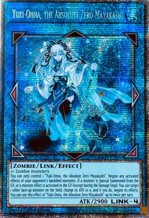 Yuki-Onna, el Mayakashi Cero Absoluto Frente