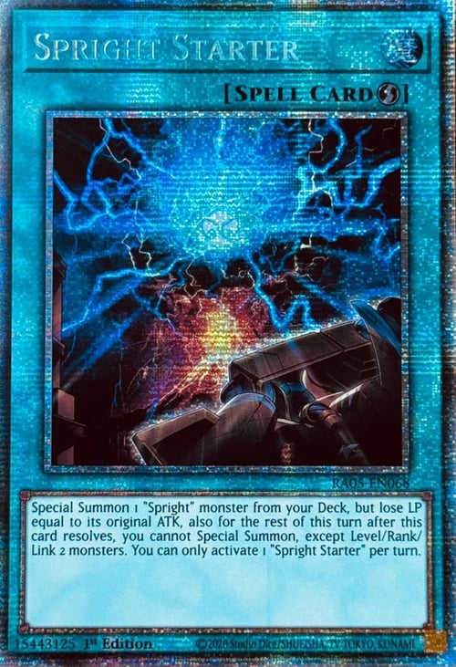 Bujía Spright Frente