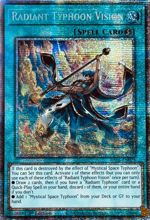 Radiant Typhoon Vision Card Front