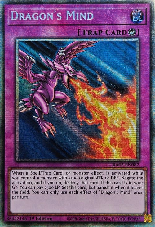 Dragon's Mind Card Front