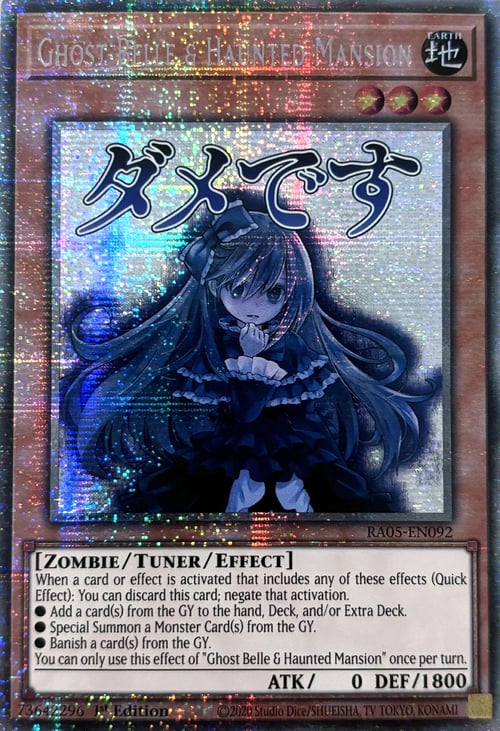 Bella Fantasma & Mansión Embrujada Frente