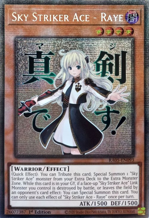 Caza del Cielo As - Raye Frente