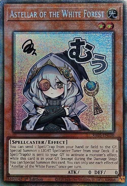 Astellar of the White Forest Card Front