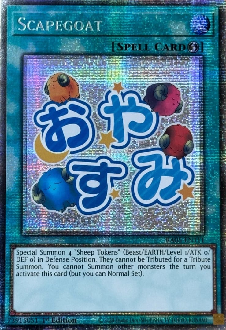 scapegoat yugioh card price Yu-Gi-Oh holo, SDJ-041 , Yugioh Scapegoat BP03-EN139 1st Edition