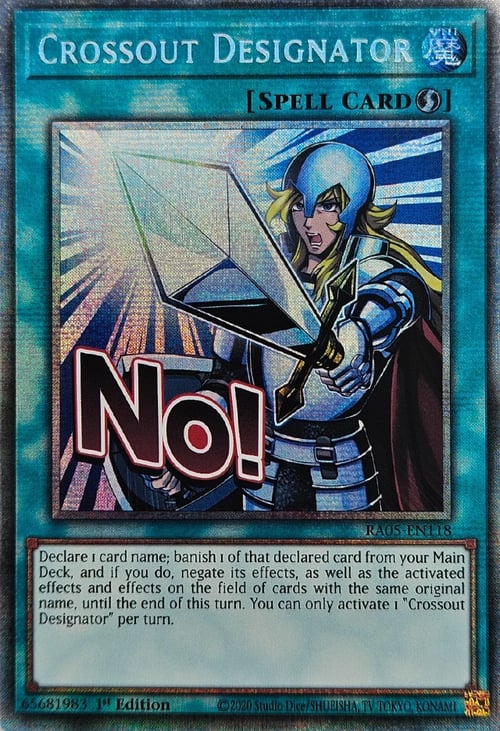 Designador de Crossout Frente