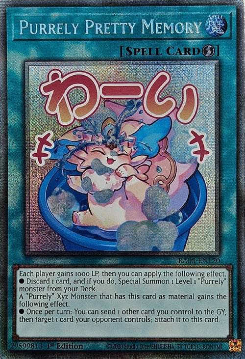 Purrely Pretty Memory Card Front