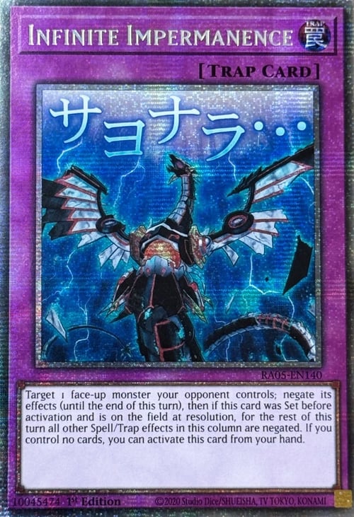 Infinite Impermanence Card Front