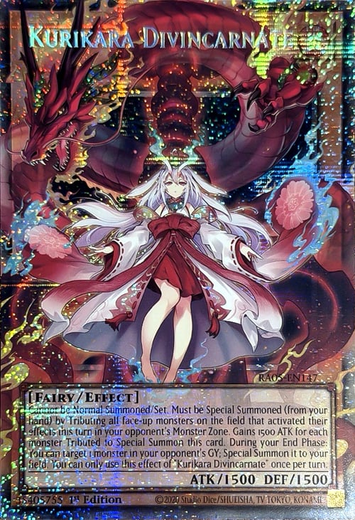 Kurikara Divincarnación Frente