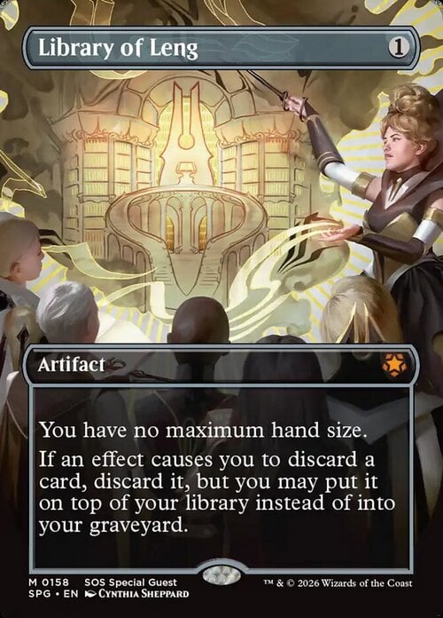 Biblioteca di Leng Card Front