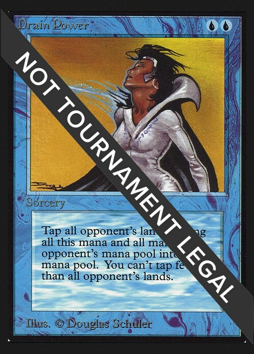 Drain Power Card Front