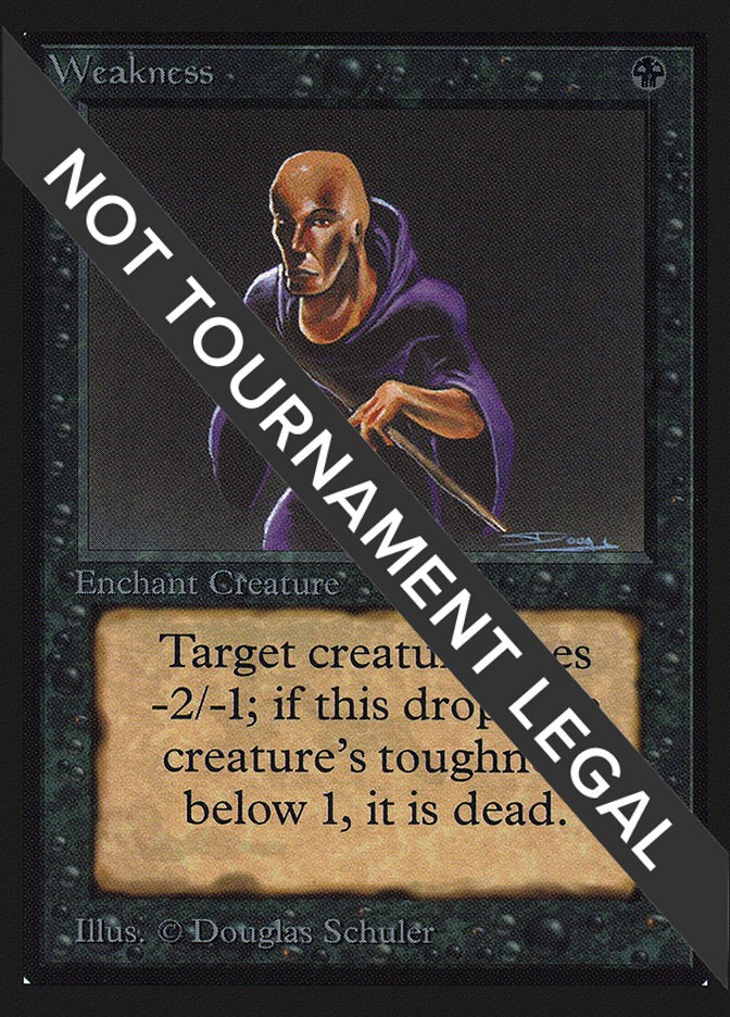 Weakness Collectors' Edition | Magic | CardTrader