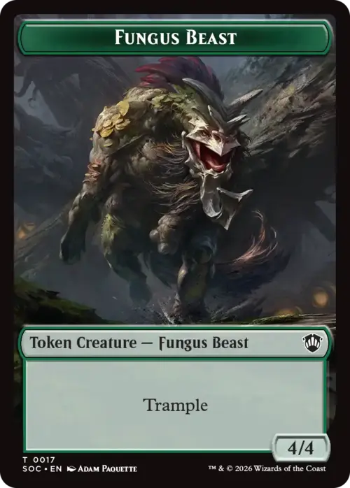 Fungus Beast // Goat Card Front